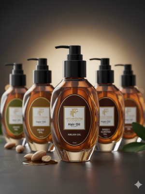 FETCHYTRONE Hair oils (Argan - Coconut - Olive - Sweet Almond - Jojoba )