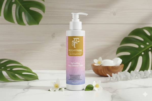 Fetchy trone face cleanser foam/gel