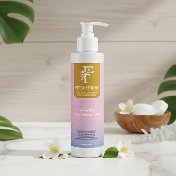 Fetchy trone face cleanser foam/gel