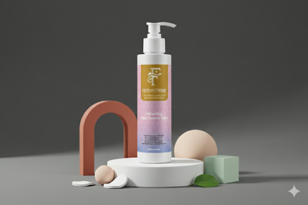Fetchy trone face cleanser foam/gel